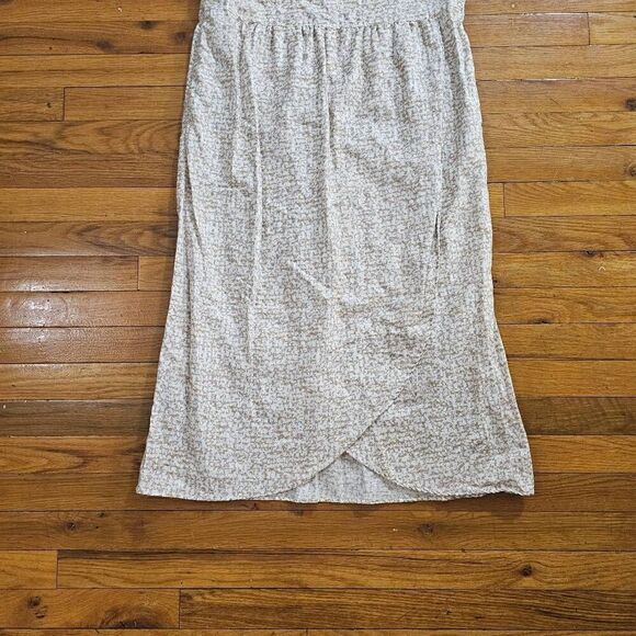 ORVIS Women Linen Blend Midi Dress Size Medium - Picture 3 of 8